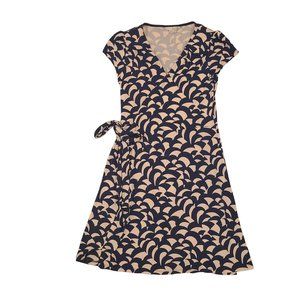 Boden Jersey Knit Mini Wrap Dress Women's Size 6p